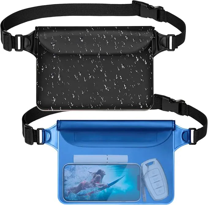 AquaSafe – Vedenpitävä vyölaukku (2 kpl pakkaus)