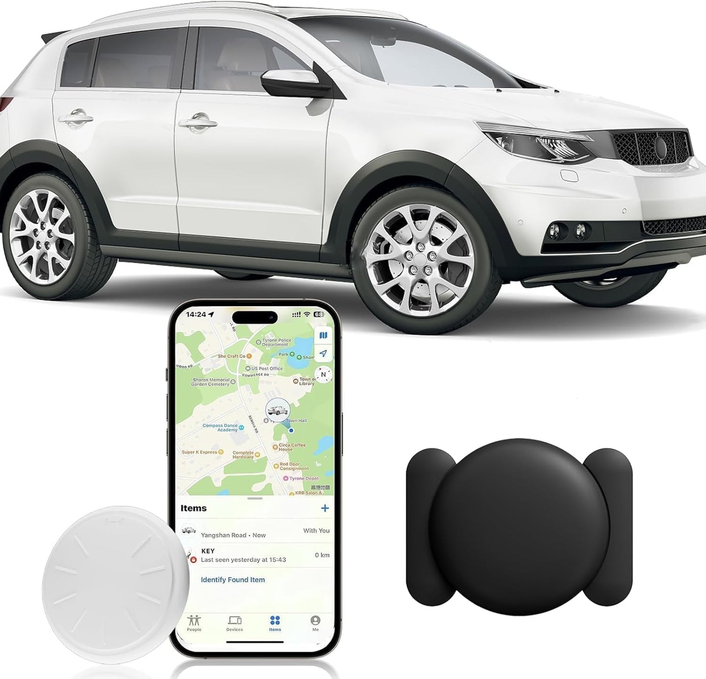Magneettinen GPS-paikannin