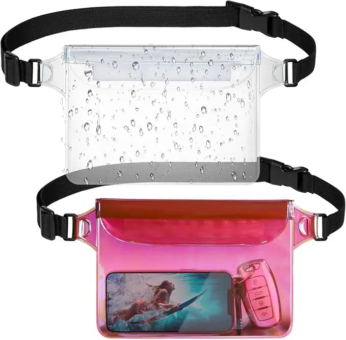 AquaSafe – Vedenpitävä vyölaukku (2 kpl pakkaus)