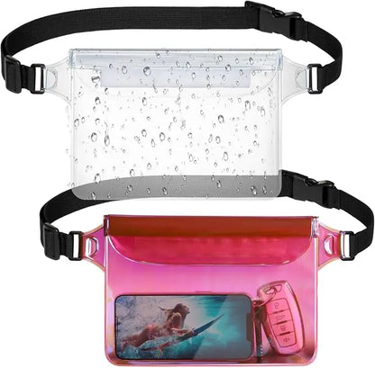 AquaSafe – Vedenpitävä vyölaukku (2 kpl pakkaus)