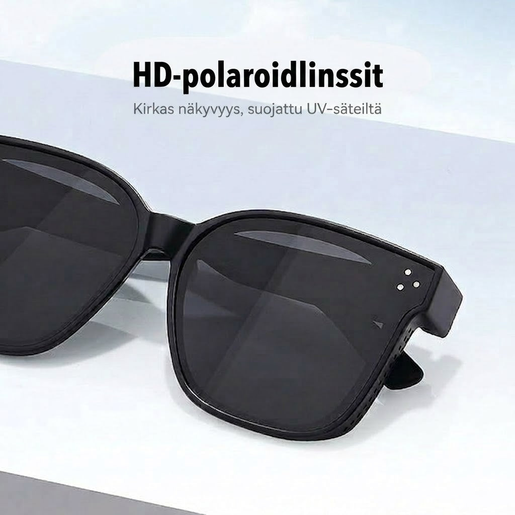Universaalit aurinkolasit likinäköisille (Fit-over-malli)