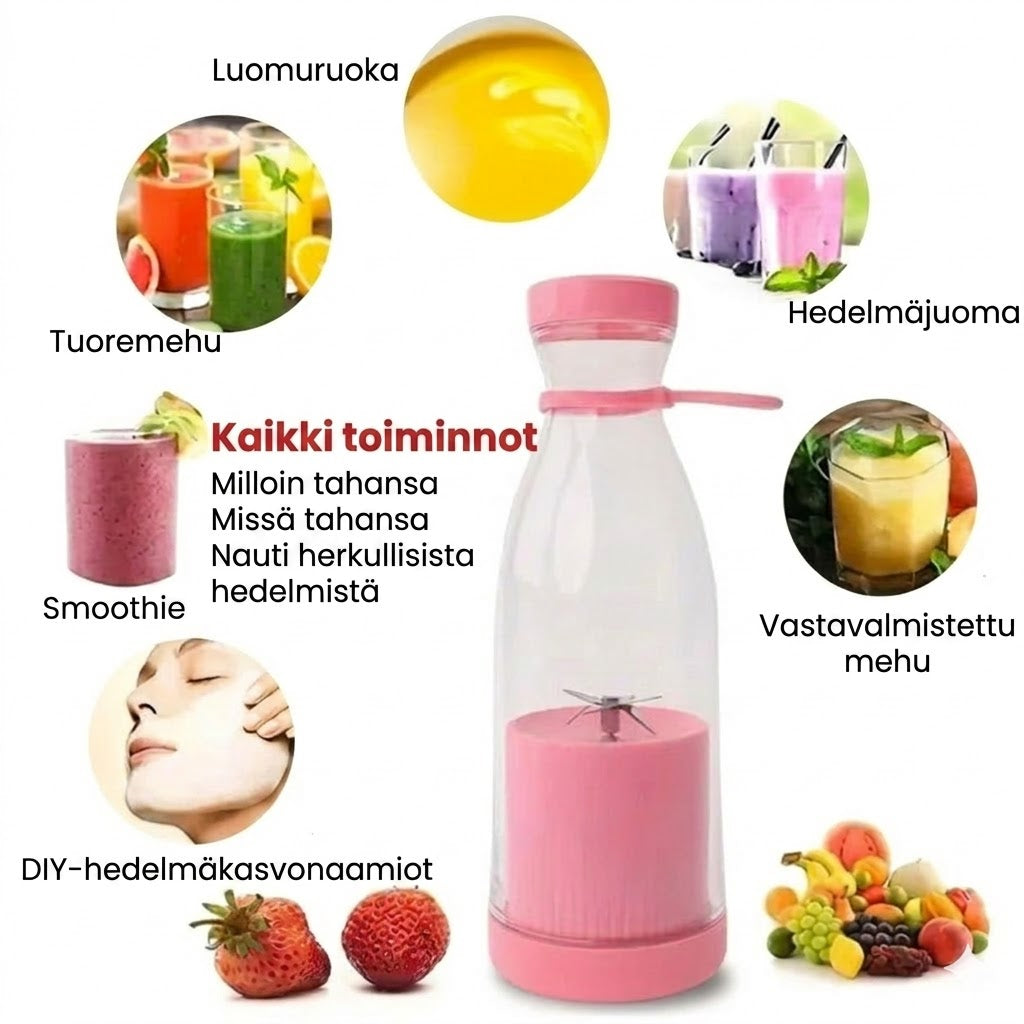 📢 40 % ALENNUS!!! ⚡ Myyntimenestys: Kannettava mehulinko / Tehosekoitin