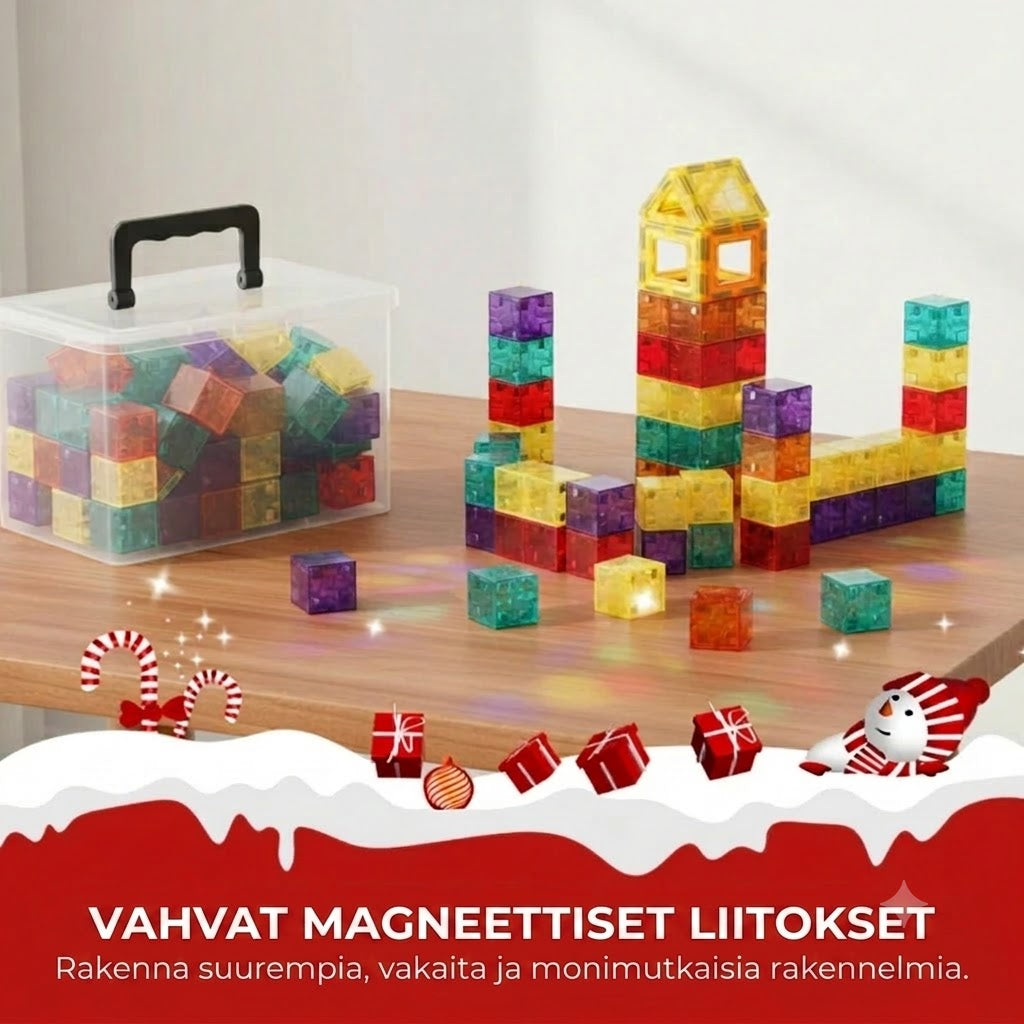 Magneettiset rakennuspalikat lapsille