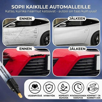 Naarmunpoistokynä autolle – Universaali Magic Pen