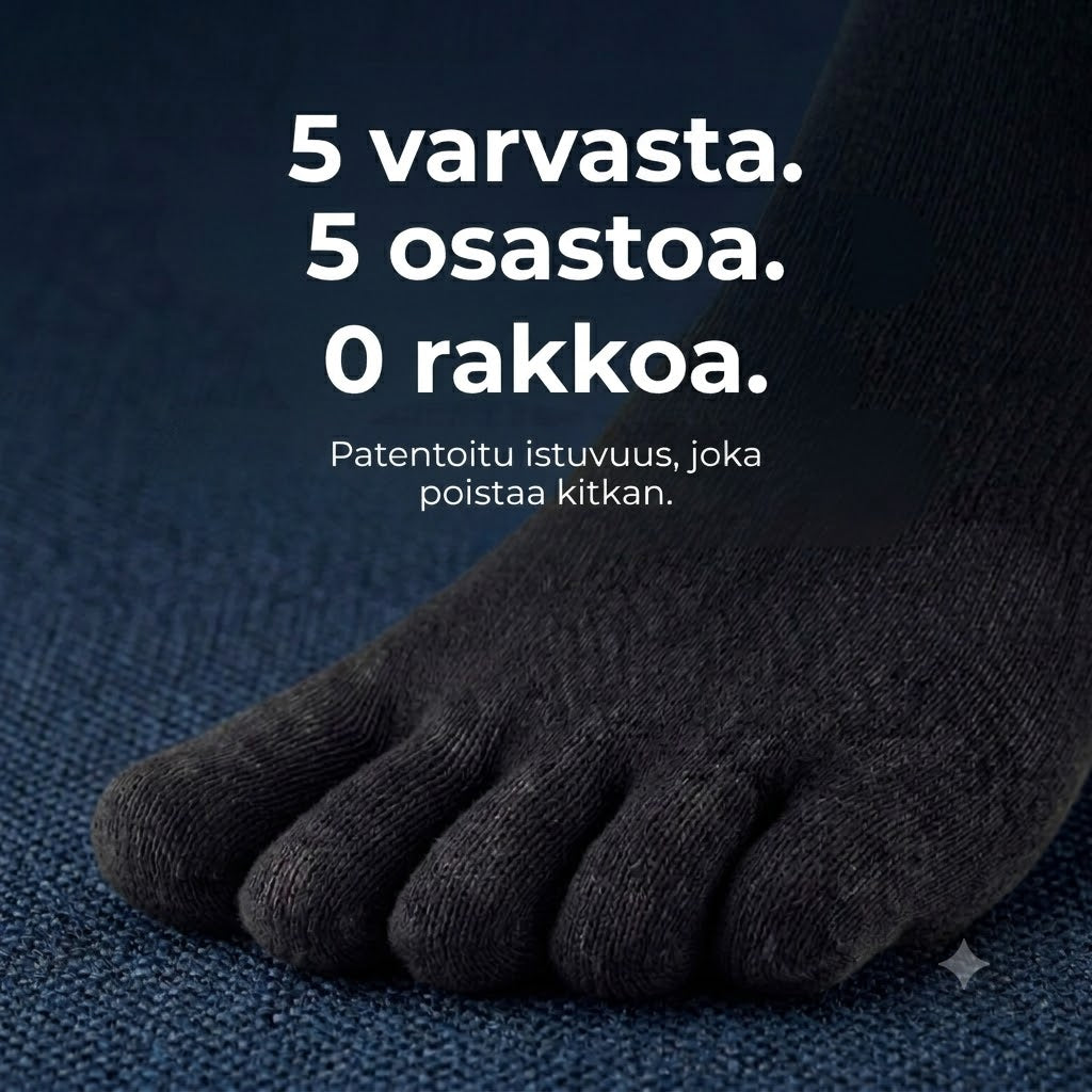 Vaellussukka™ | Kuivat jalat, ei kitkaa, ei rakkoja