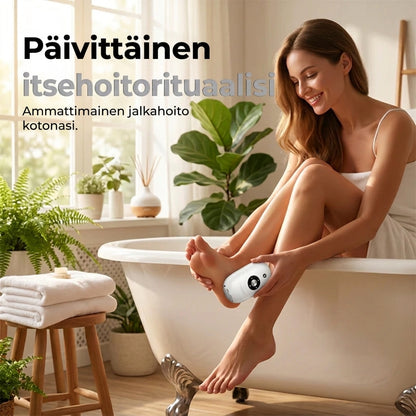 Kannettava sähköinen jalkaraspi