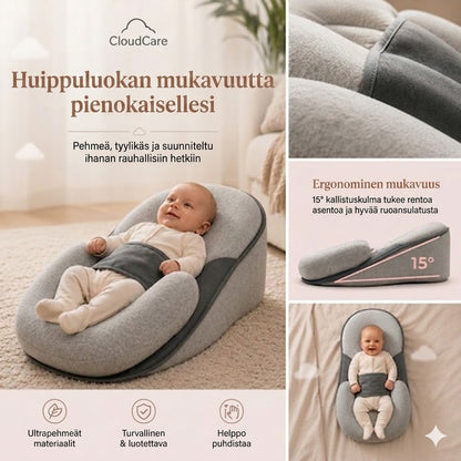 CloudCare™ Ergonominen vauvan tyyny kaltevuudella