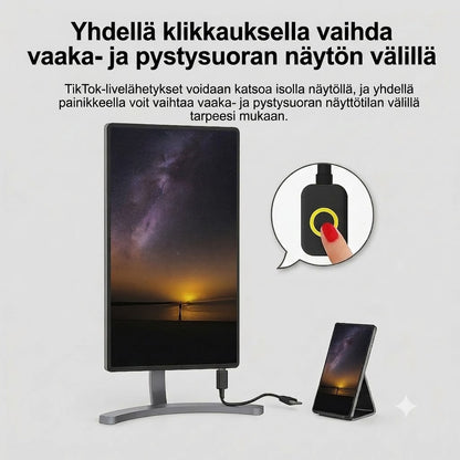 AirBeam™ - Langaton 4K-näytönpeilausadapteri