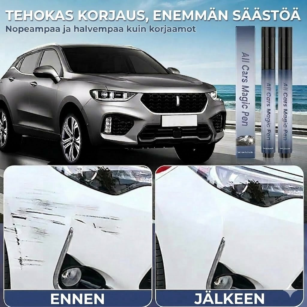 Naarmunpoistokynä autolle – Universaali Magic Pen