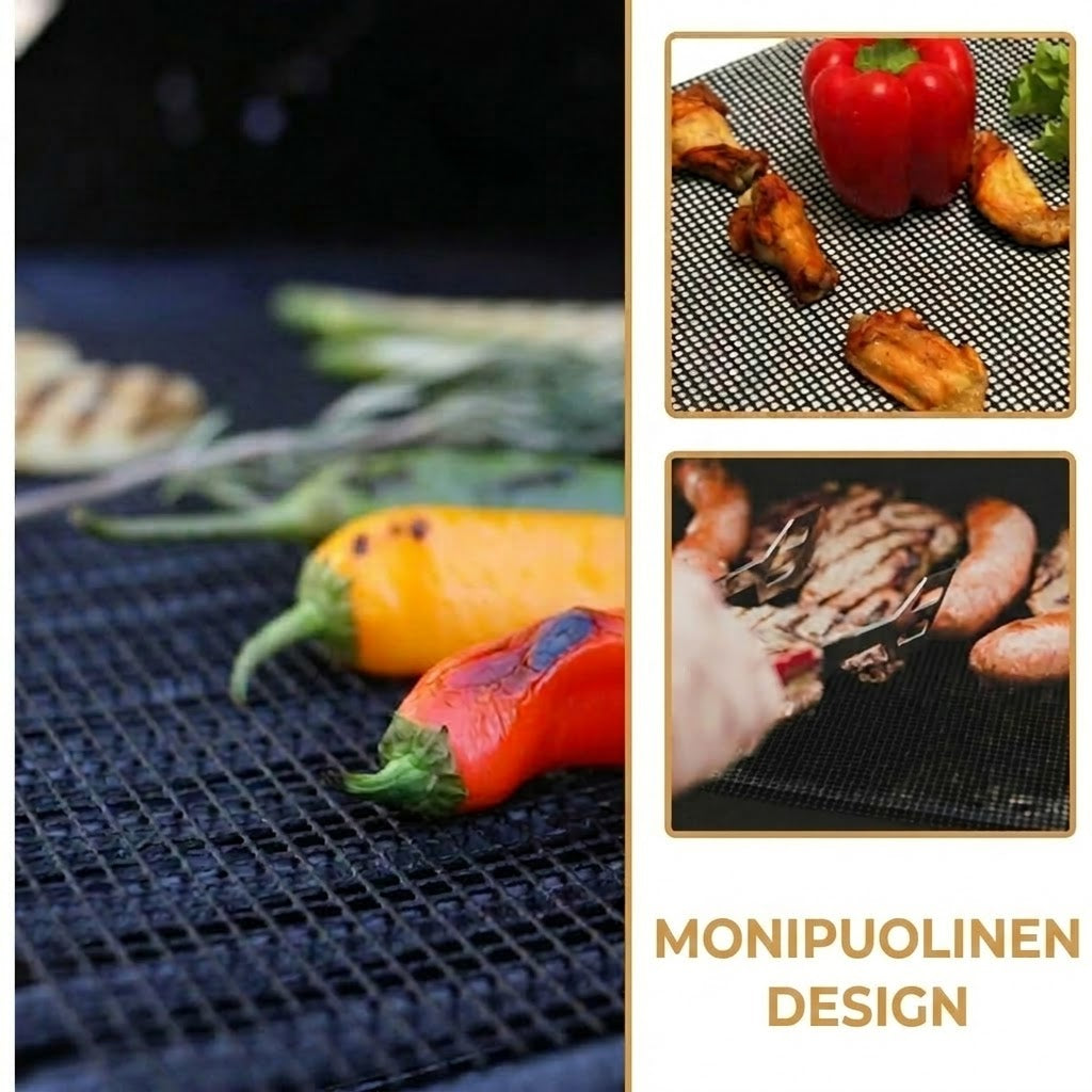 Flavomesh Tarttumaton Grillausverkko