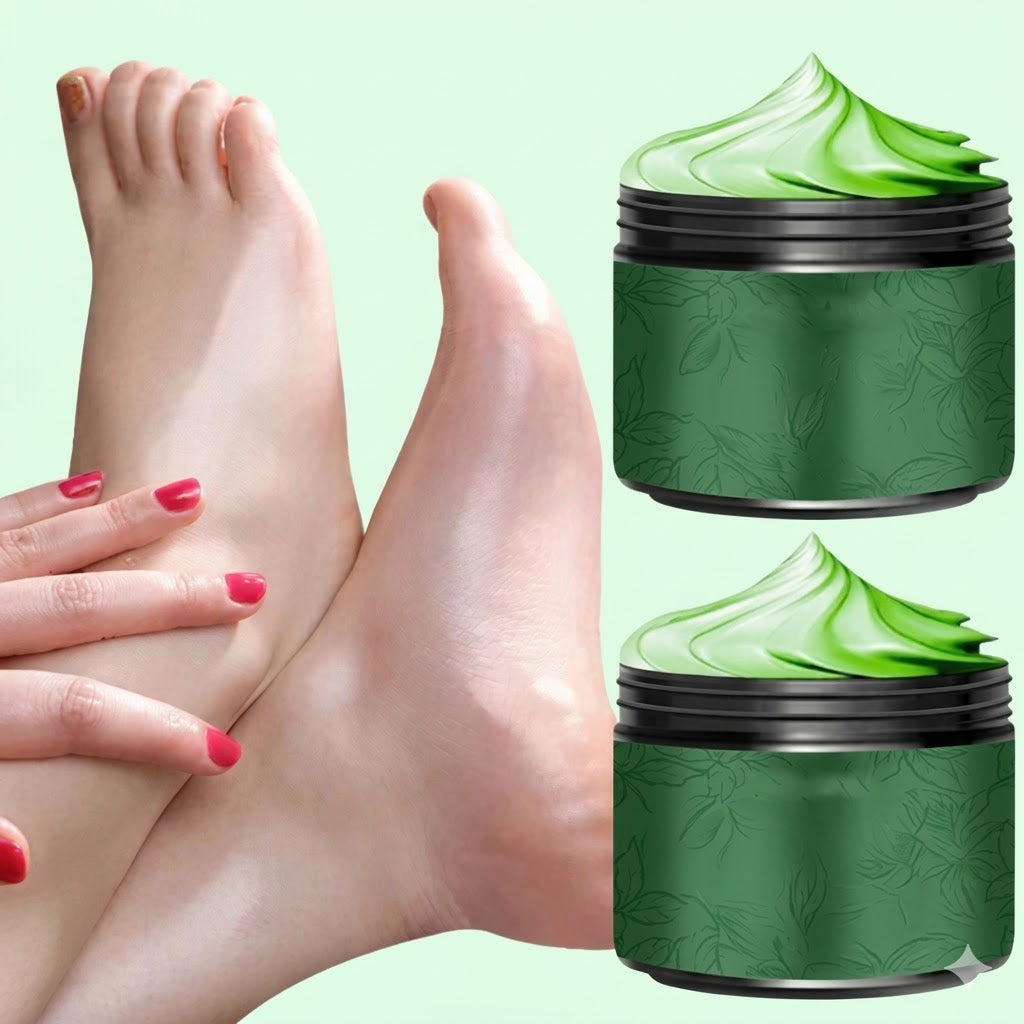 Kosteuttava jalkavoide tea tree -öljyllä ja aloe veralla
