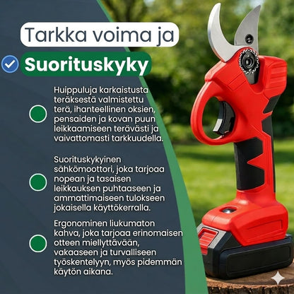 Ladattavat ja johdottomat sähköiset S30 PRO -oksansakset – Tarkka ja tehokas leikkaus ammattimaiseen puutarhanhoitoon