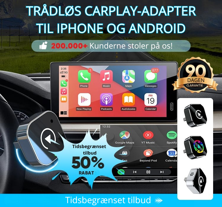 AjaViisaasti™ | Langaton CarPlay & Android Auto