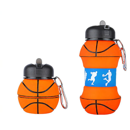 FlexBall™ | Kokoonmenevä silikoninen urheilupullo (pallomuotoilu)