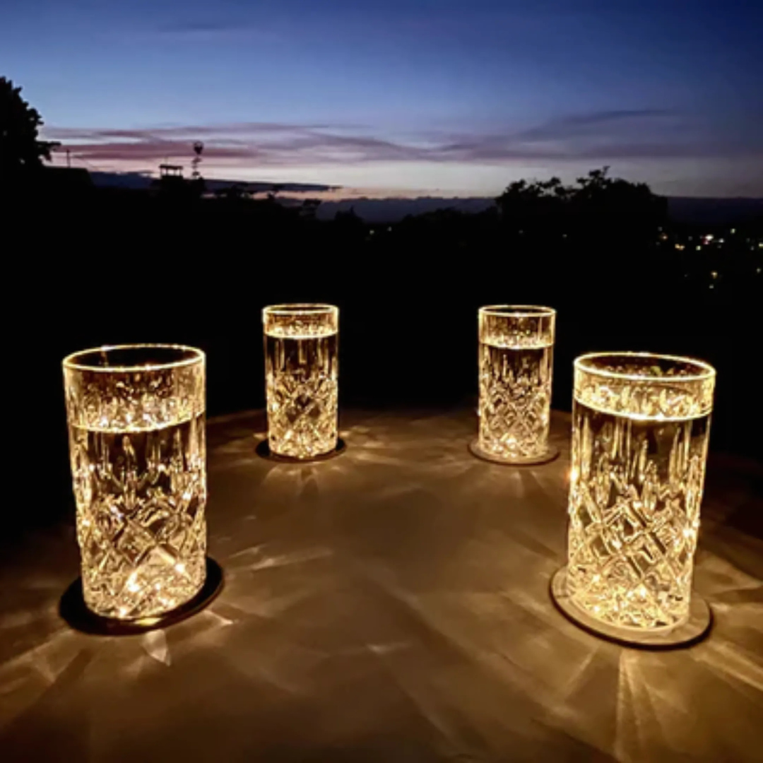 LED-lasinaluset juomille | Värikäs valaistus