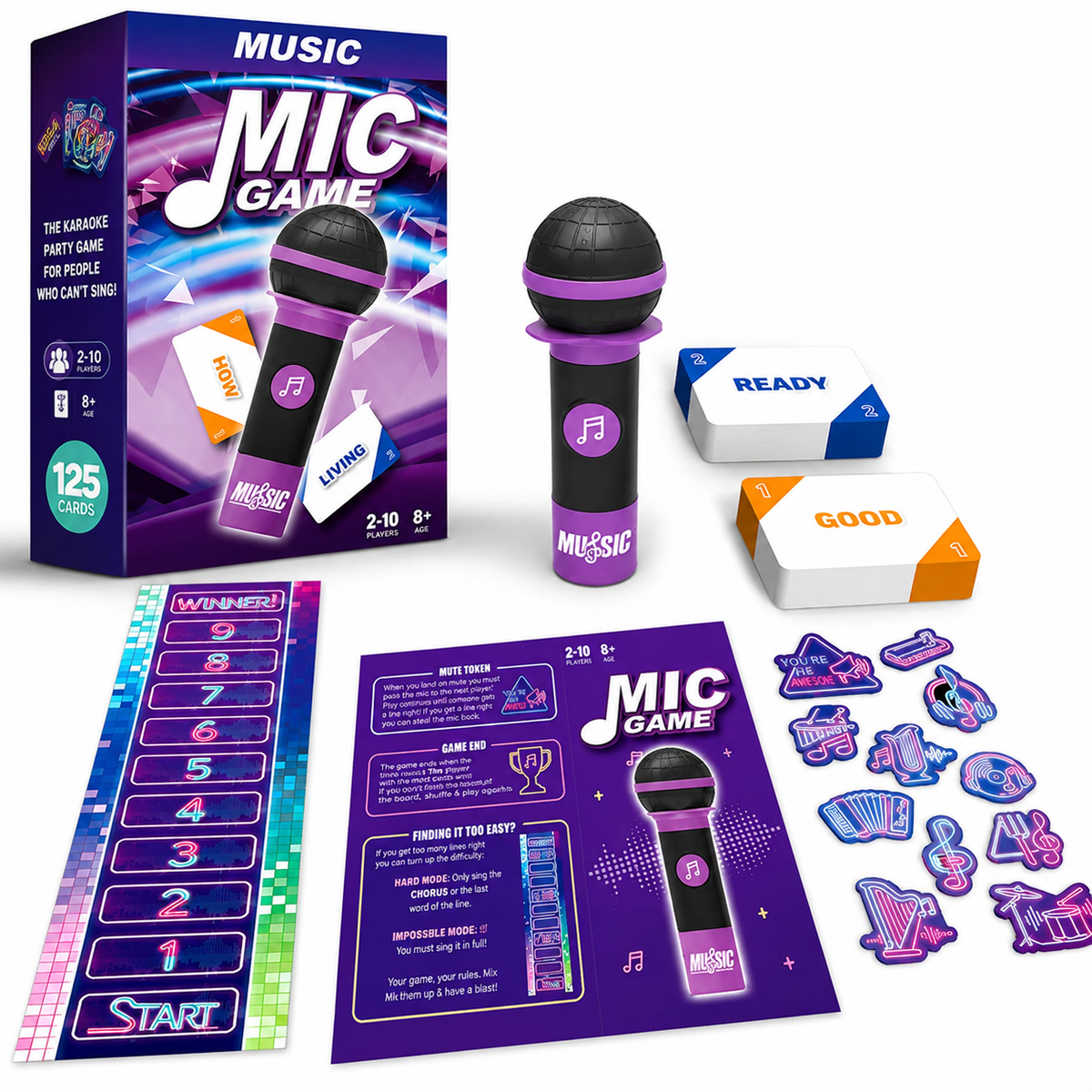 Music Mic Game – peli, joka saa kaikki laulamaan
