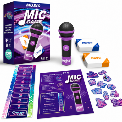 Music Mic Game – peli, joka saa kaikki laulamaan