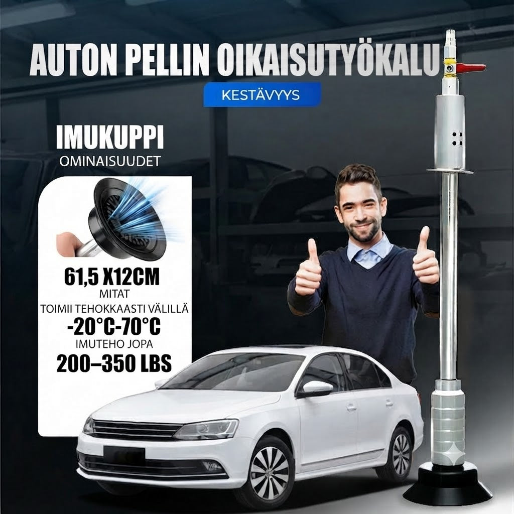 Lommonoikaisija imukuppi auton korille – Lommojen korjaustyökalu