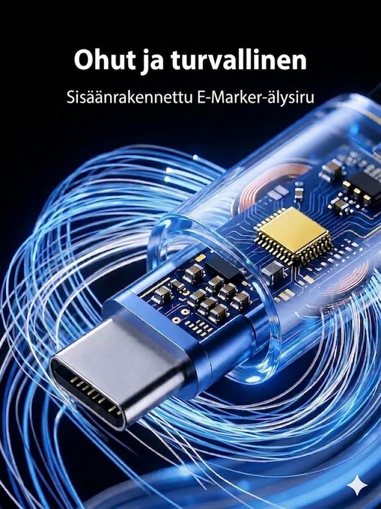MagCable | Magneettinen sotkeutumaton kaapeli