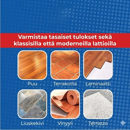 LattiaKiilto™ Uudet lattiat ilman hiontaa, yhdessä iltapäivässä