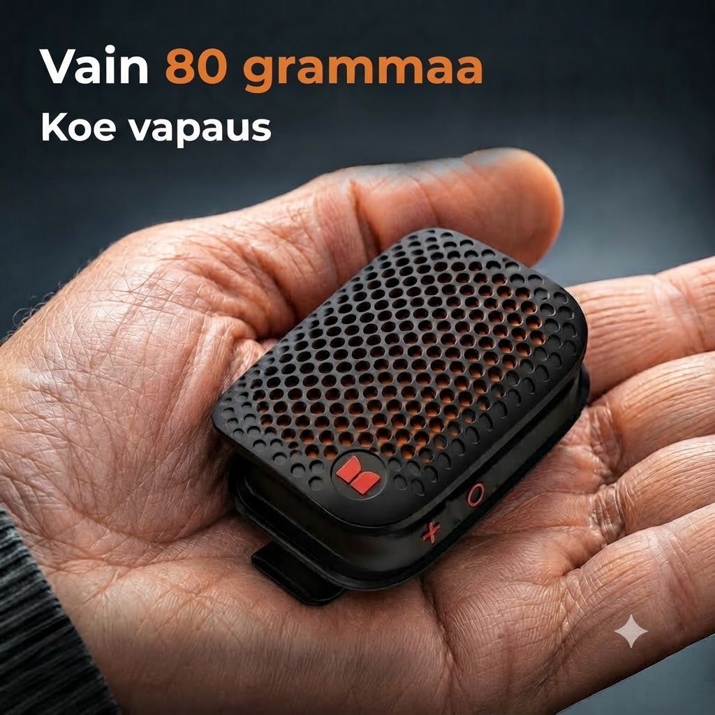 Kannettava bluetooth-kaiutin magneettikiinnikkeellä