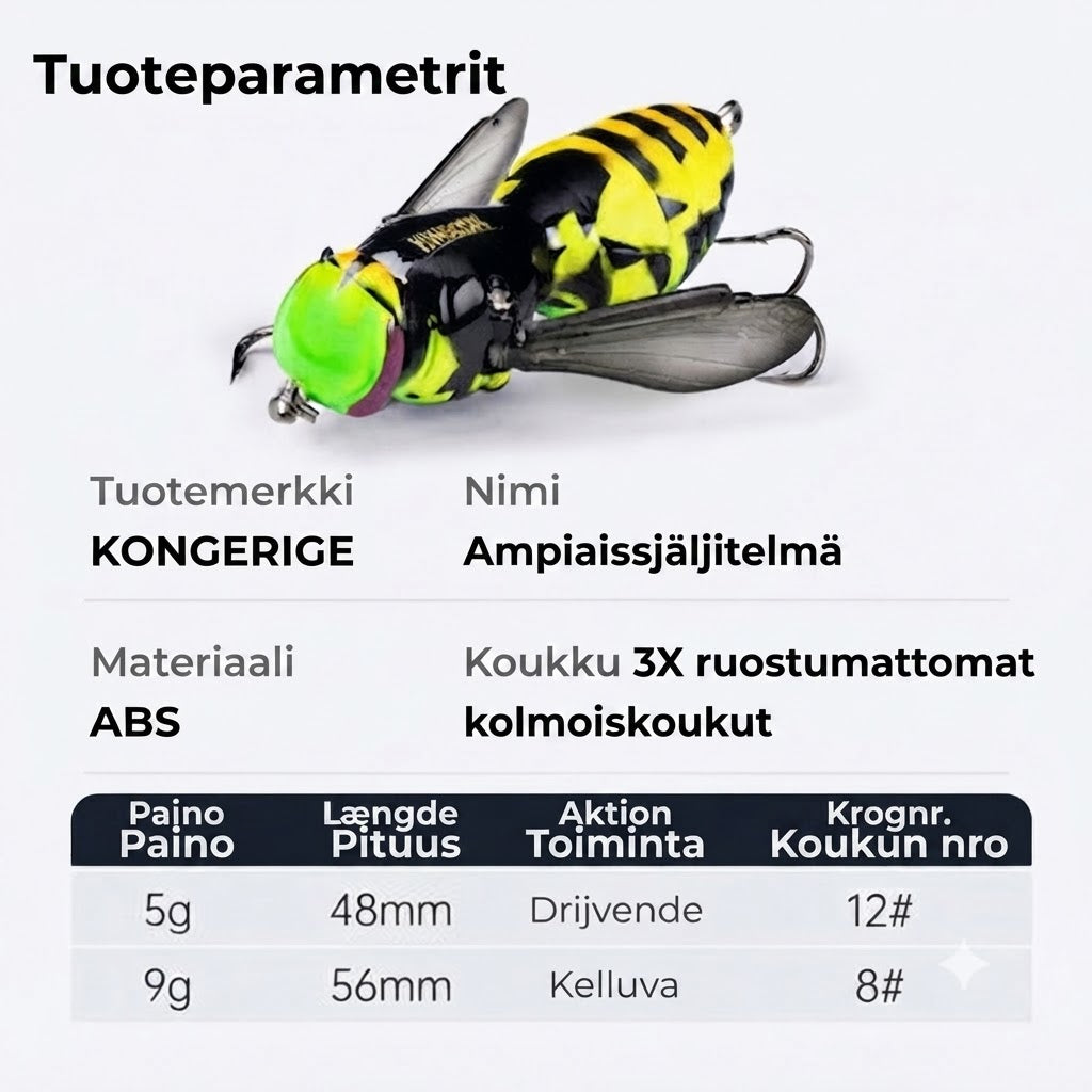 Bioninen ampiainen pintaviehe