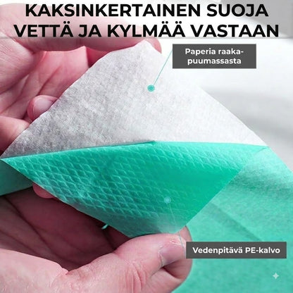 Liukumattomat kertakäyttöiset wc-istuinsuojat – 10 kpl