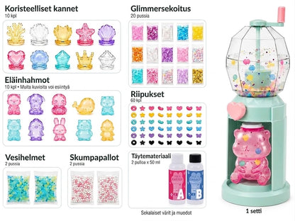 SquishyKvarnen DIY: Täydellinen pakkaus omien squishy-lelujen luomiseen