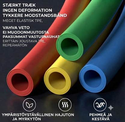 Elastiset vastuskuminauhat - 5 kpl