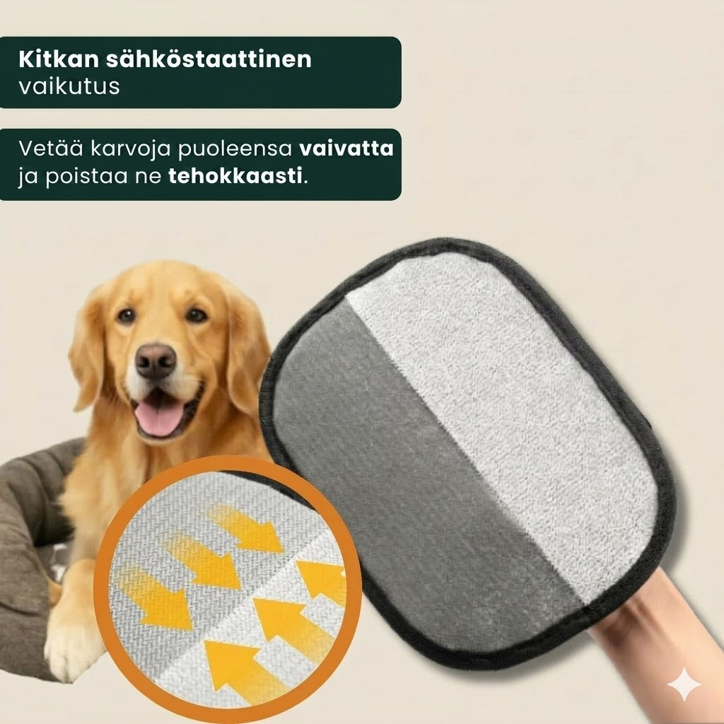 PawSwipe | Uudelleenkäytettävä lemmikkikarvojen poistaja (2 kpl setti)