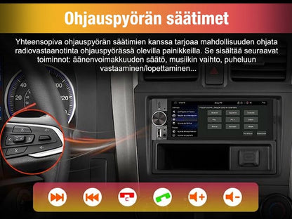 6,36 tuuman langaton älykäs kosketusnäyttö | Bluetooth | Ääniohjaus | HD-multimediakosketusnäyttö