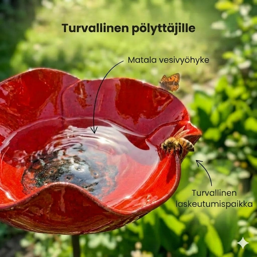 FloraQuelle™ - Kukoistava juomapaikka puutarhan vierailijoille