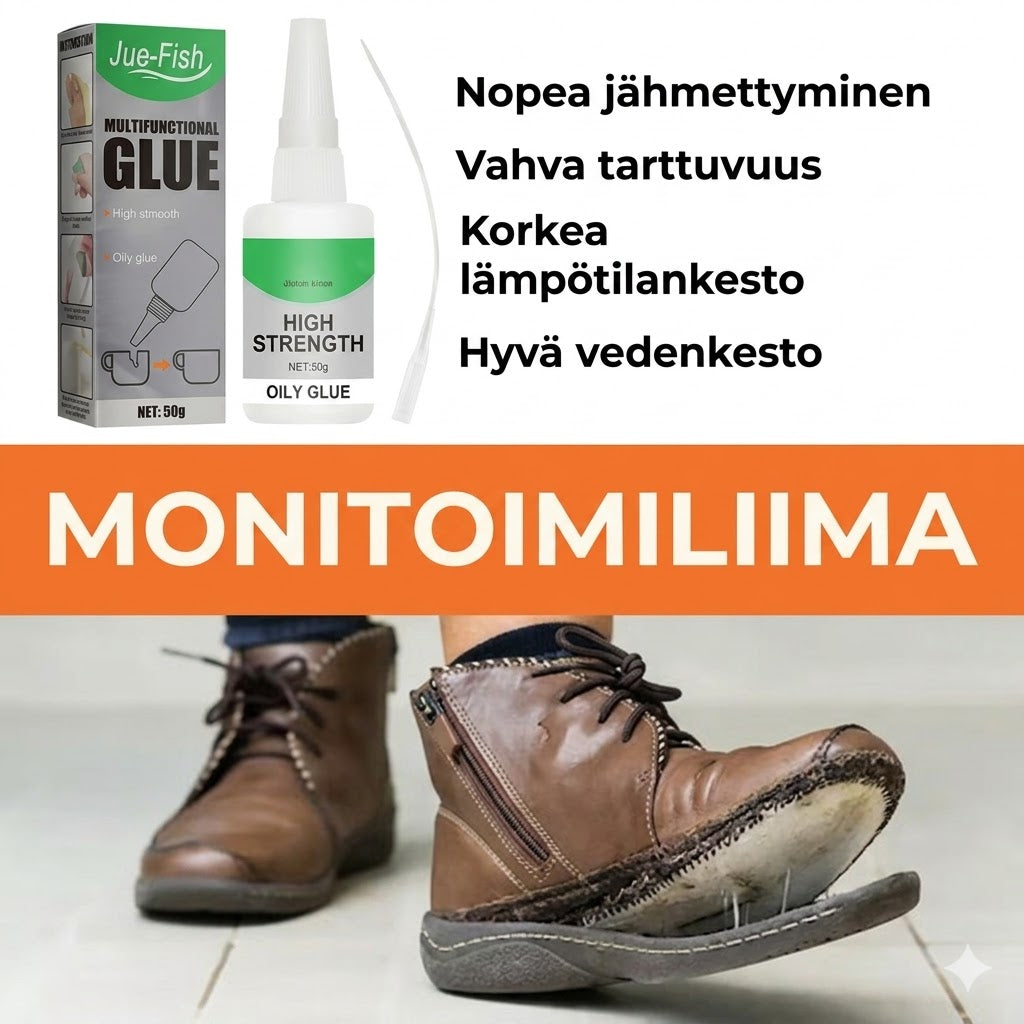 Vahva ja tehokas yleispikaliima – Monikäyttöinen ja nopea