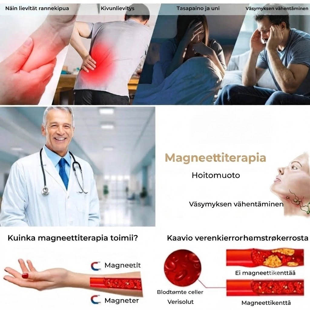 Kuparinen hyvinvointisormus – magneettinen ja säädettävä