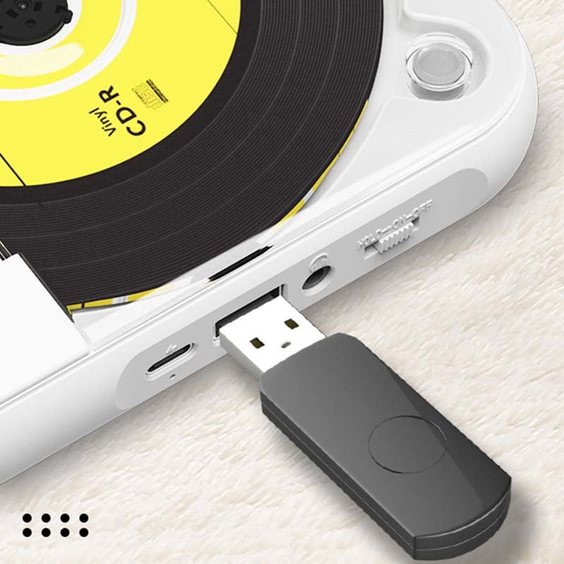 Kannettava CD-soitin Bluetoothilla