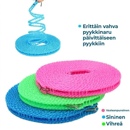 Sisäänvedettävä pyykkinaru
