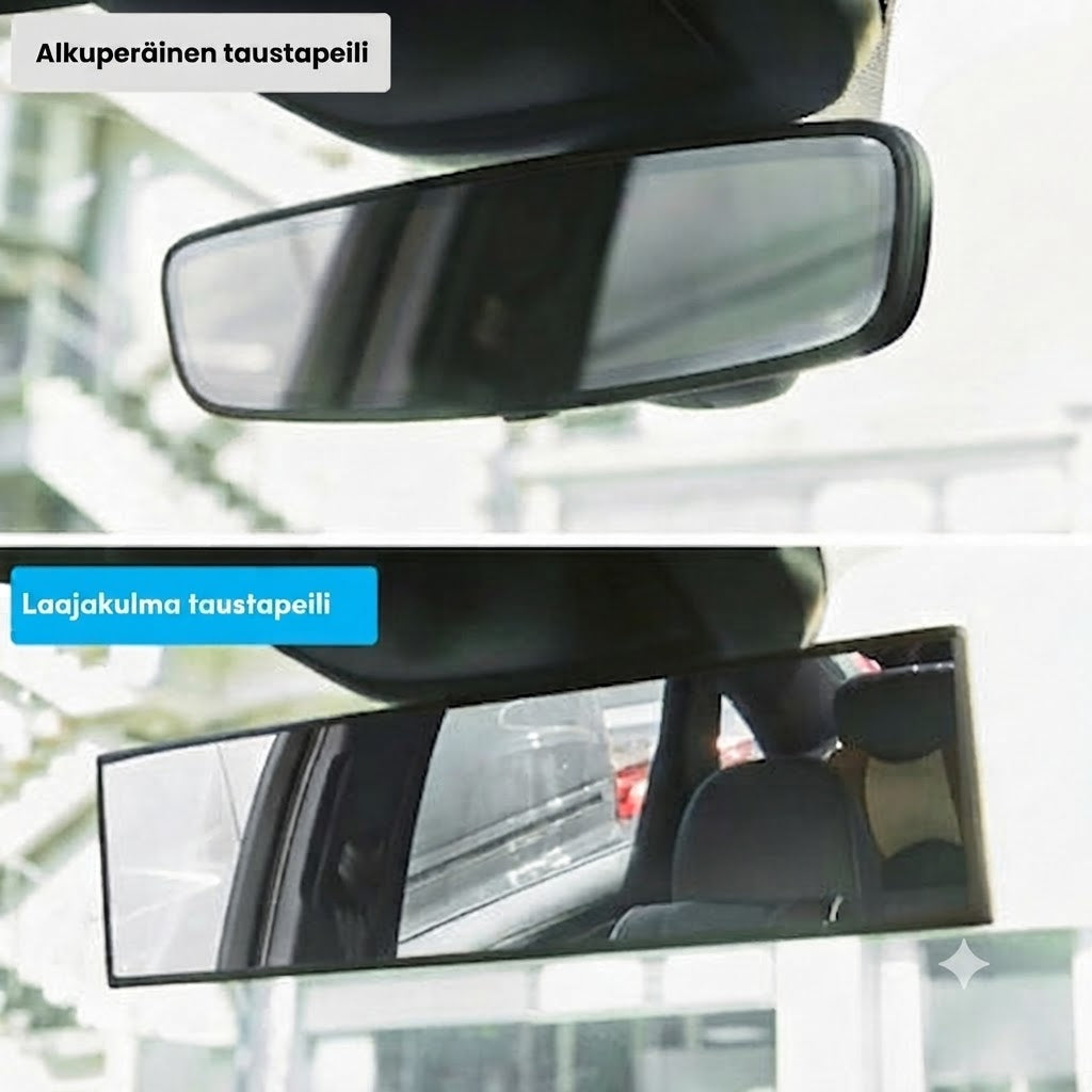 Panoraamataustapeili klipsikiinnityksellä