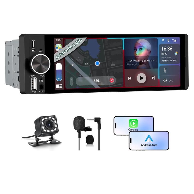 6,36 tuuman langaton älykäs kosketusnäyttö | Bluetooth | Ääniohjaus | HD-multimediakosketusnäyttö