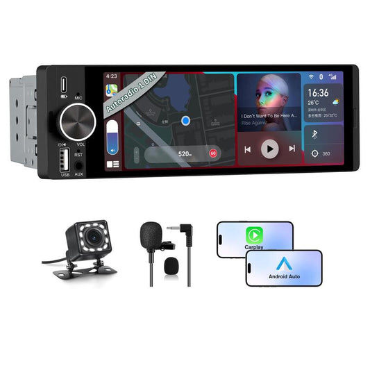 6,36 tuuman langaton älykäs kosketusnäyttö | Bluetooth | Ääniohjaus | HD-multimediakosketusnäyttö