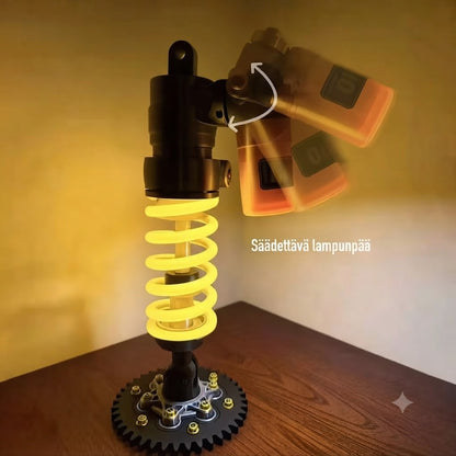Säädettävä iskunvaimennin LED-valolla