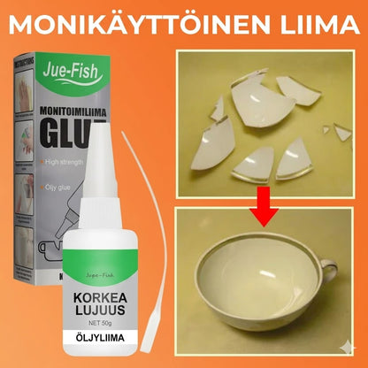 Vahva ja tehokas yleispikaliima – Monikäyttöinen ja nopea