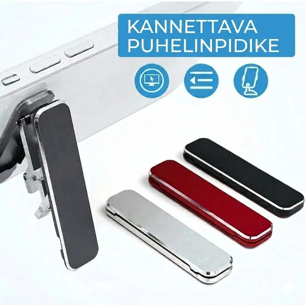 Minikokoinen taitettava puhelinteline