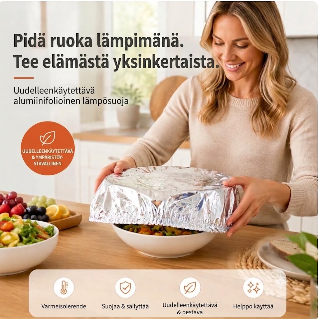 HeatCover – Uudelleenkäytettävät Lämpökannet