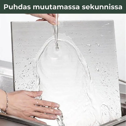 ChefBræt™ | Ammattimainen leikkuulauta ruostumattomasta teräksestä – PFAS-vapaa