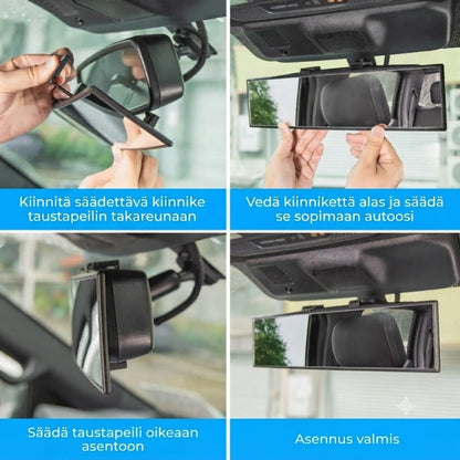 Panoraamataustapeili klipsikiinnityksellä