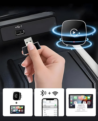 AjaViisaasti™ | Langaton CarPlay & Android Auto