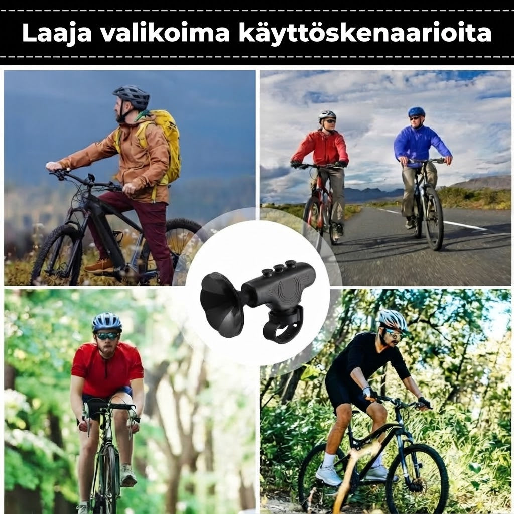 Sähköinen polkupyörän äänitorvi 120 dB