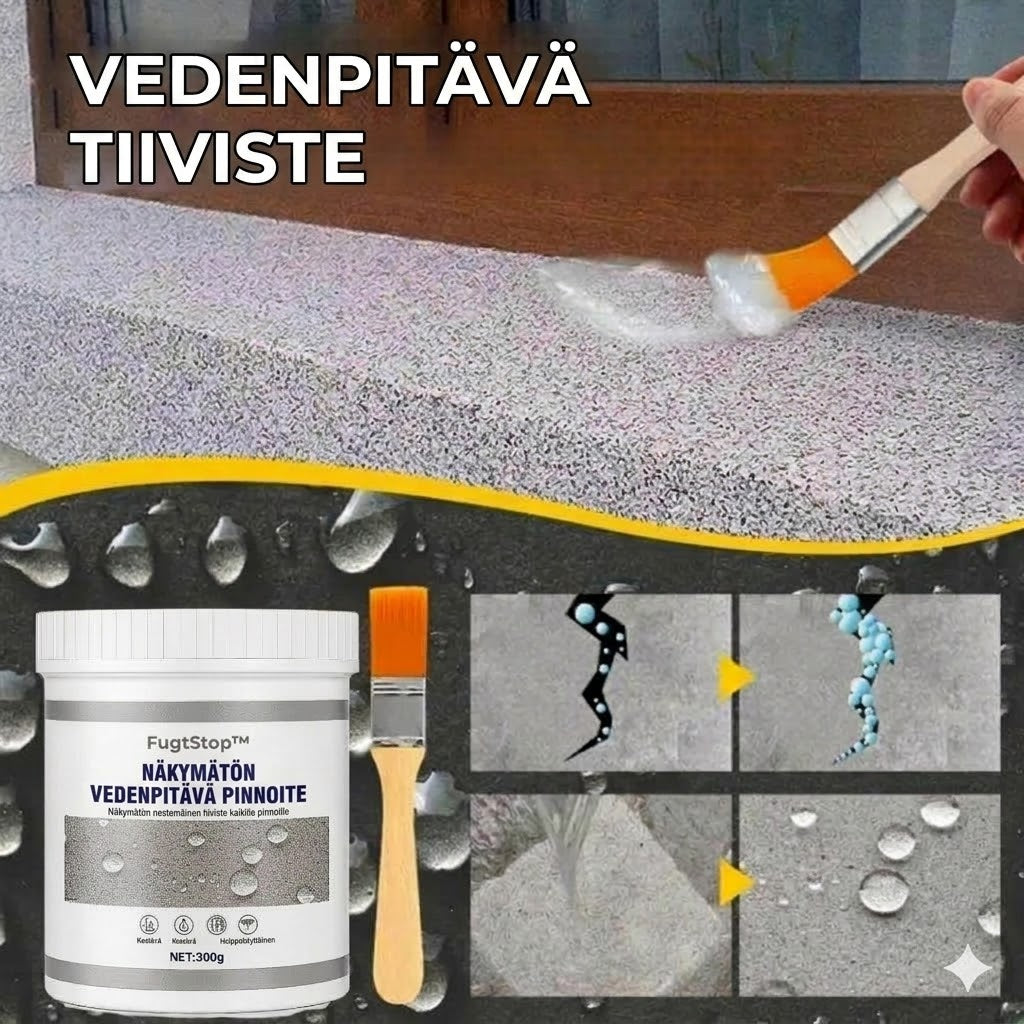 FugtStop™ | Näkymätön kilpi vesivahinkoja vastaan – suojaa sen, mitä et näe!