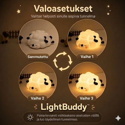 LightBuddy™ Yövalo – Pehmeää valoa rauhallisiin öihin