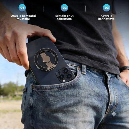 Magneettinen puhelinteline ja fidget spinner